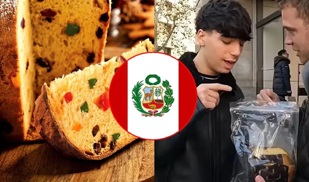 "El panetón peruano evolucionó", reaccionaron usuarios en redes. Foto: composición LR/ @mariocolomina/YouTube "El panetón peruano evolucionó", reaccionaron usuarios en redes. Foto: composición LR/ @mariocolomina/YouTube