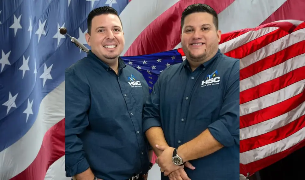 El sueño de ser emprendedores para Rodrigo y Eduardo empezó desde que se establecieron en los Estados Unidos. Foto: composición LR/Home Safe Claims