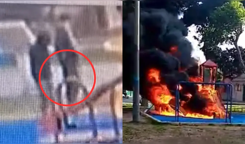 Sujetos fueron captados por las cámaras de seguridad. Foto: Rosa Quincho - La República Sujetos fueron captados por las cámaras de seguridad. Foto: Rosa Quincho - La República