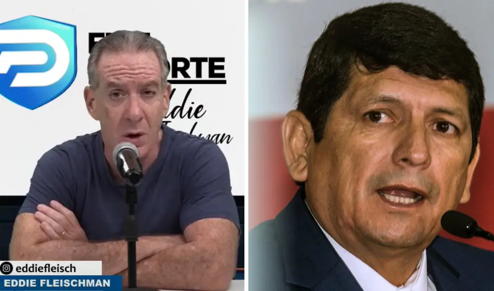 Eddie Fleischman calificó de "una farsa completa" la formación de menores de la FPF. Foto: composición LR/captura de 'Full Deporte'