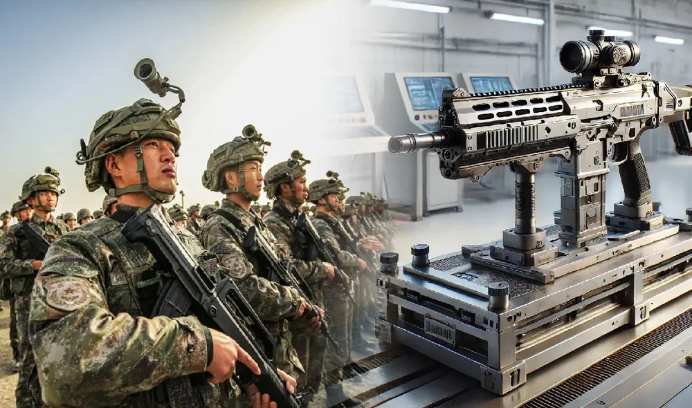 China sorprende al mundo con su 'Tormenta de Metal', un arma revolucionaria capaz de interceptar misiles hipersónicos. Foto: composición LR/X/DallE. China sorprende al mundo con su 'Tormenta de Metal', un arma revolucionaria capaz de interceptar misiles hipersónicos. Foto: composición LR/X/DallE.