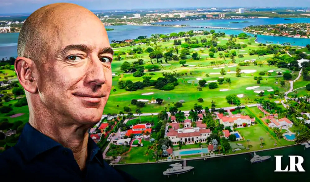 Bezos ha adquirido 3 lotes en la isla por un total de 237 millones de dólares en Indian Creek Island. Foto: composición LR Bezos ha adquirido 3 lotes en la isla por un total de 237 millones de dólares en Indian Creek Island. Foto: composición LR