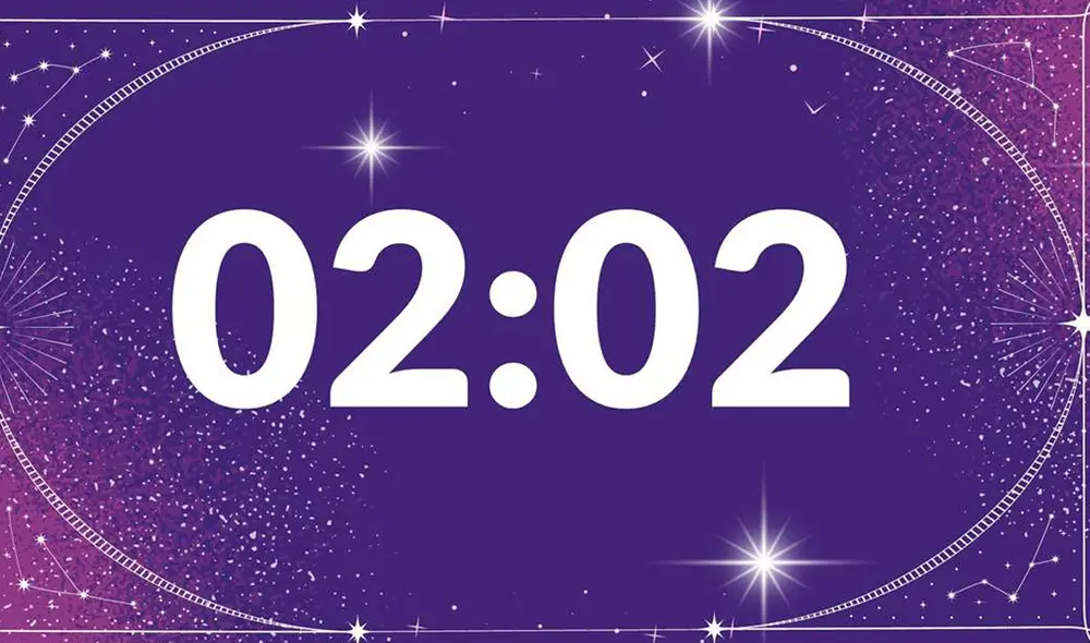 No es propicio pedir un deseo en la hora espejo 02:02. Foto: difusión No es propicio pedir un deseo en la hora espejo 02:02. Foto: difusión