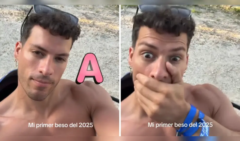 El video de Patricio Parodi sobre su primer beso del 2025 desata rumores. Foto: Composición LR/TikTok El video de Patricio Parodi sobre su primer beso del 2025 desata rumores. Foto: Composición LR/TikTok