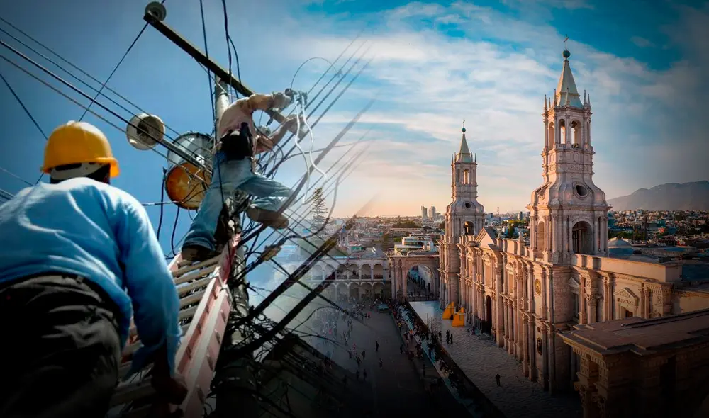 SEAL anunció corte de luz en distintas zonas de Arequipa. Foto: Composición LR/Difusión SEAL anunció corte de luz en distintas zonas de Arequipa. Foto: Composición LR/Difusión