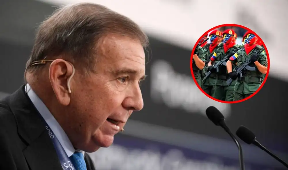 González cuenta con el apoyo de mandatarios tales como Javier Milei. Foto: composiciónLR/AFP/El Nacional