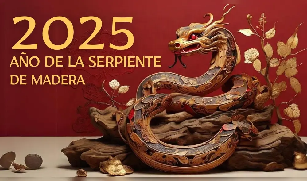 Este es el significado del año de la Serpiente de Madera 2025. Foto: composición LR/El Tiempo Este es el significado del año de la Serpiente de Madera 2025. Foto: composición LR/El Tiempo