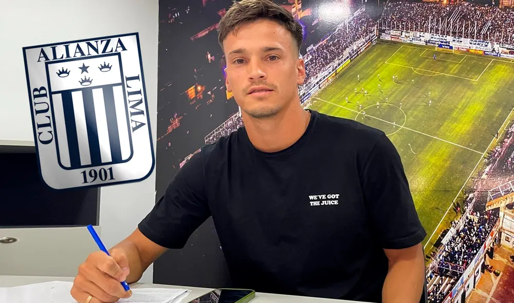 Brian Farioli dejó Colón de Argentina para jugar en Alianza Lima. Foto: composición LR/Alianza Lima/Twitter