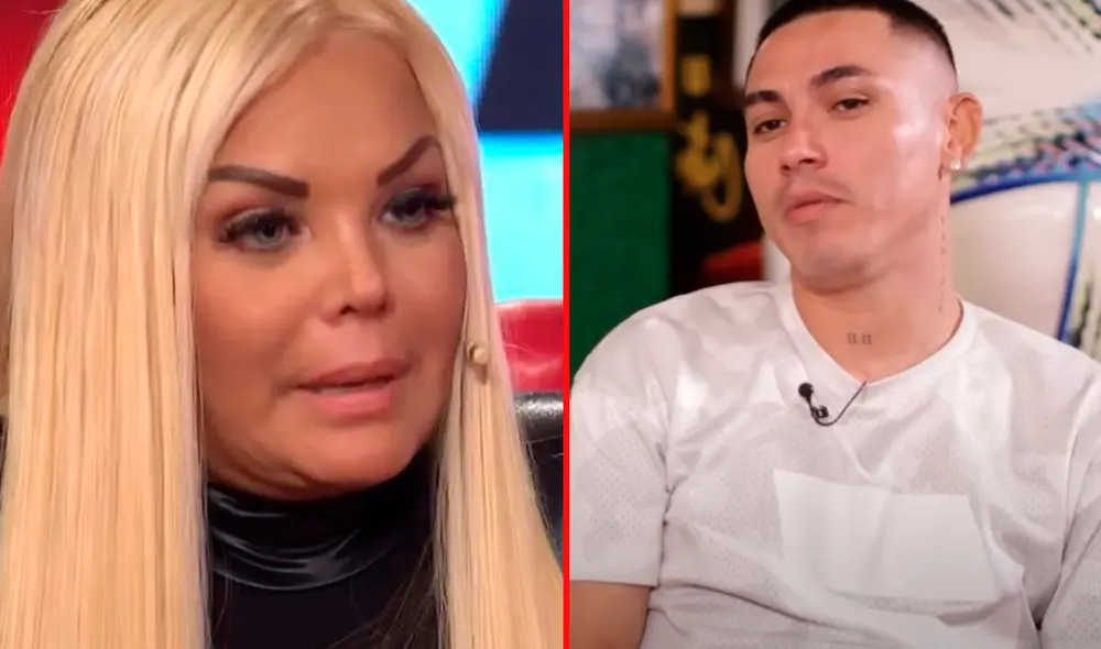 Shirley Cherres en contra de Jean Deza tras denuncias de violencia. Foto: YouTube