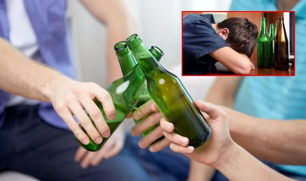 Una investigación asocia la timidez con un consumo recurrente de alcohol en exceso entre los jóvenes. Foto: difusión