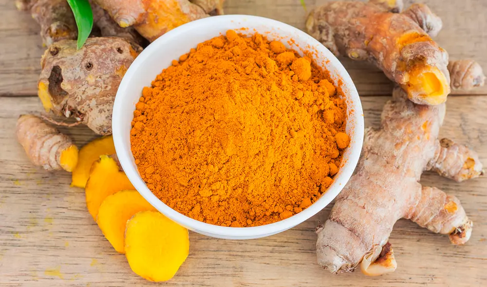 La cúrcuma contiene minerales como sodio, potasio o calcio, así como las vitaminas C, E y K. Foto: difusión