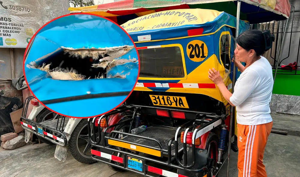 Extorsionadores exigen el pago de S/1.000 diarios al gremio de mototaxistas de Carabayllo/Composición LR/Foto: Dayana Huerta