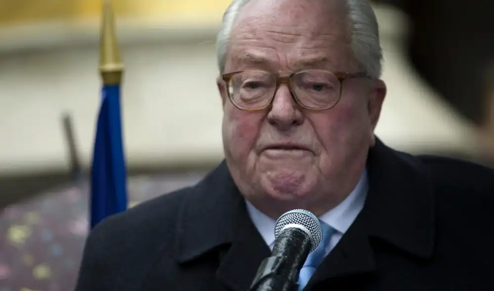 Jean-Marie Le Pen fue fundador del Frente Nacional, actual Agrupación Nacional. Foto: La sexta Jean-Marie Le Pen fue fundador del Frente Nacional, actual Agrupación Nacional. Foto: La sexta