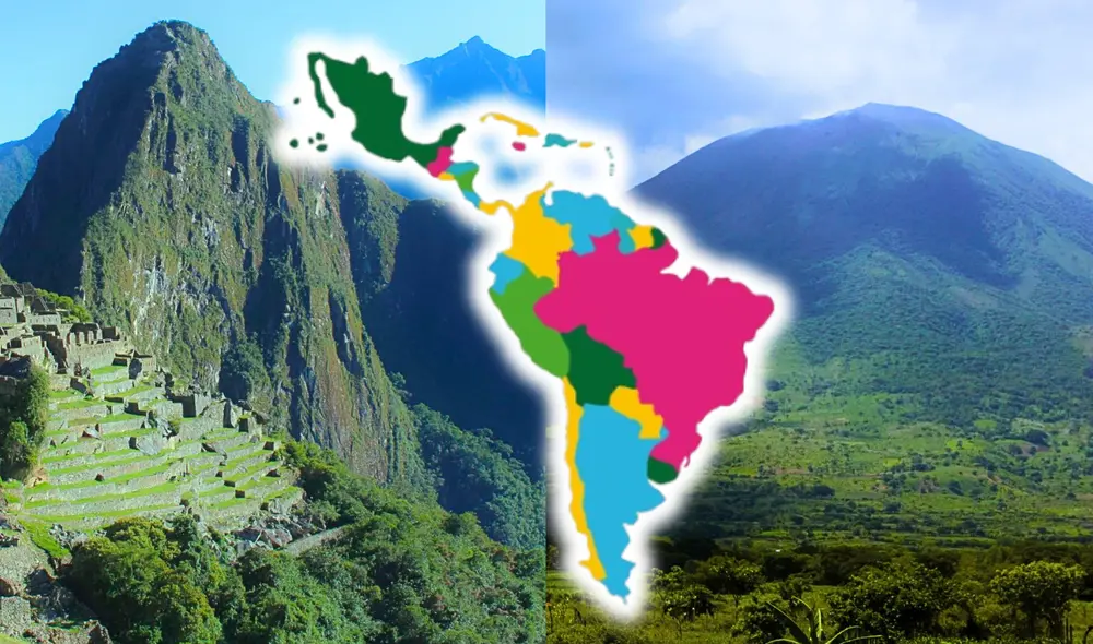 Este volcán ha sido comparada con una de las séptimas mavarillas del mundo, Machu Picchu en Cusco, Perú. Foto: composición LR/EFE Este volcán ha sido comparada con una de las séptimas mavarillas del mundo, Machu Picchu en Cusco, Perú. Foto: composición LR/EFE