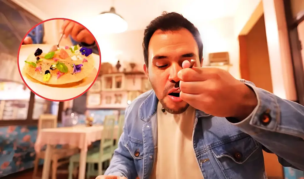 Chef peruano visitó por primera vez Santiago de Chile. Foto: Composición LR / Alacocina Tv