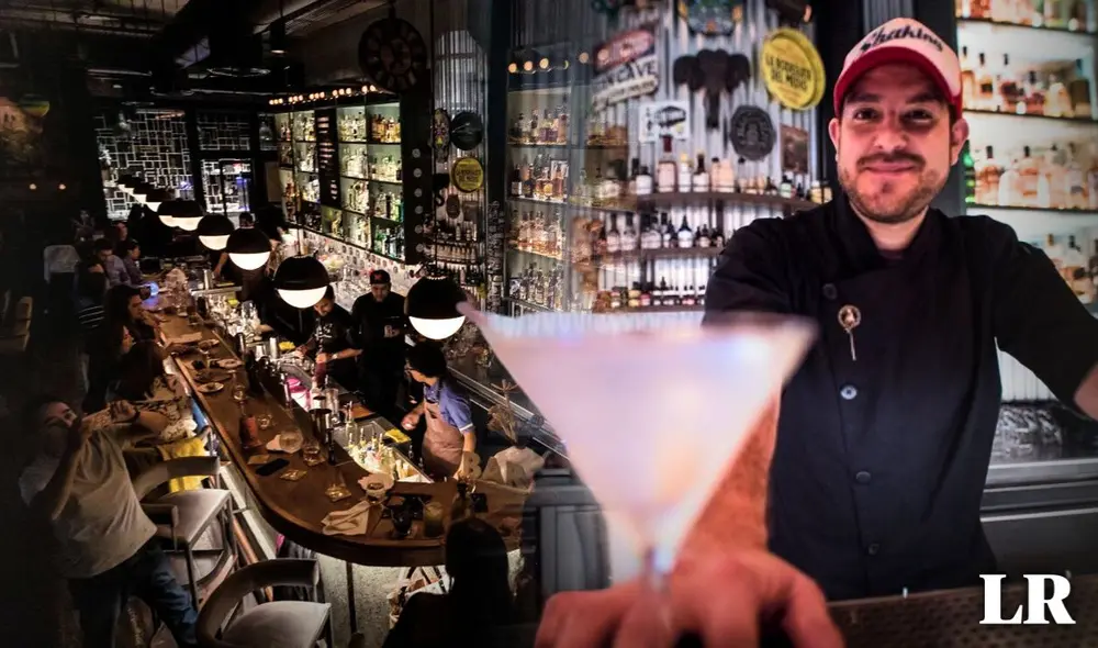 Limpiaba mesas por S/5 en Arequipa y hoy es uno de los mejores bartenders del mundo: en 2022 fue nombrado el mejor de Sudamérica. Foto: composición LR/Neodrinks/RevistaPlaceres Limpiaba mesas por S/5 en Arequipa y hoy es uno de los mejores bartenders del mundo: en 2022 fue nombrado el mejor de Sudamérica. Foto: composición LR/Neodrinks/RevistaPlaceres