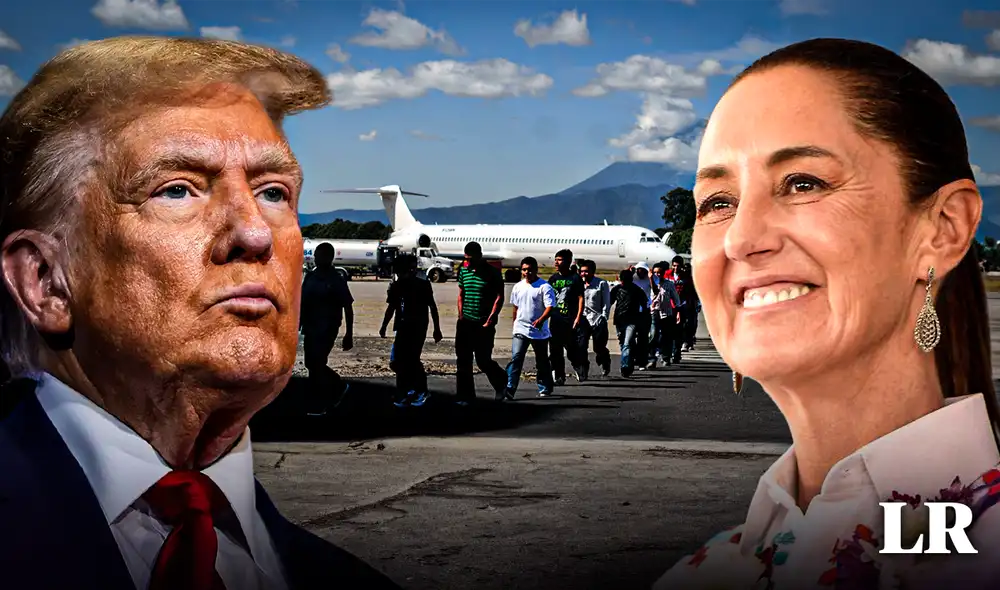 Los inmigrantes en Estados Unidos se verían beneficiados con ayuda de México tras ser deportados por Trump. Foto: Composición LR Los inmigrantes en Estados Unidos se verían beneficiados con ayuda de México tras ser deportados por Trump. Foto: Composición LR