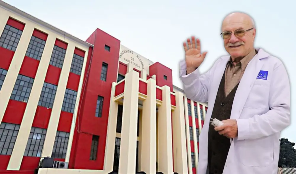 El profesor alemán estableció los primeros laboratorios de Física en la UNI y lideró investigaciones cruciales en resonancia magnética. Foto: composición LR/El Peruano/Andina