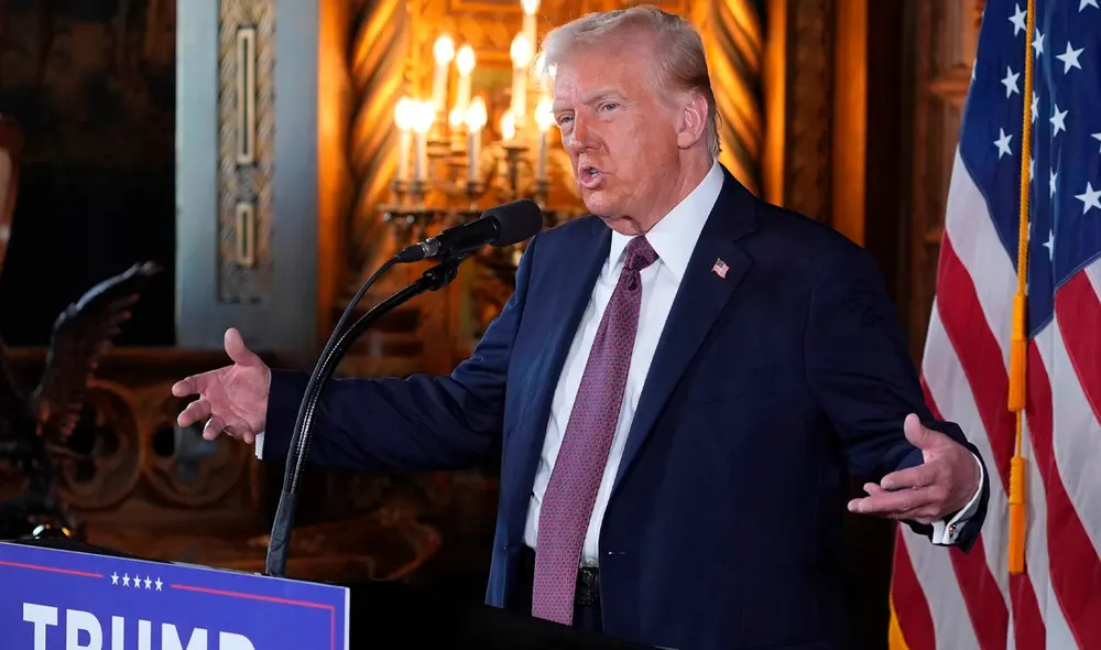 En una conferencia de prensa, Donald Trump no descartó usar la Fuerza Armada para apropiarse del Canal de Panamá y Groenlandia. Foto: ABC News