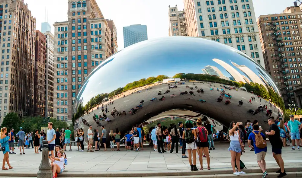 Así luce Chicago en Estados Unidos | Foto: CNN