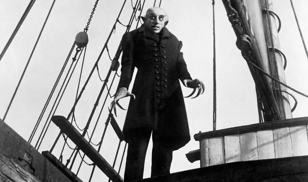 Otra versión que se ha hecho de Nosferatu es 'Nosferatu, vampiro de noche' del director Werner Herzog en 1979. Foto: difusión Otra versión que se ha hecho de Nosferatu es 'Nosferatu, vampiro de noche' del director Werner Herzog en 1979. Foto: difusión