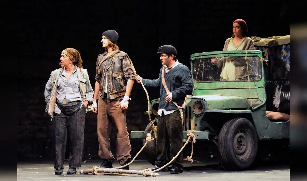 "Madre Coraje y sus hijos".