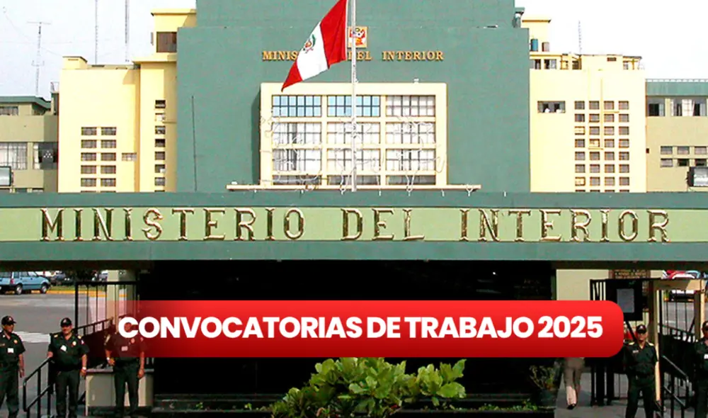 El Ministerio del Interior abrió una convocatoria para el inicio del 2025. Foto: composición LR/Andina El Ministerio del Interior abrió una convocatoria para el inicio del 2025. Foto: composición LR/Andina