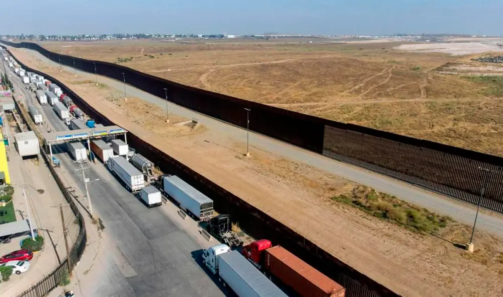 La frontera entre Estados Unidos y Canadá vio una importante reducción en los horarios para cruzar la frontera. Foto: La Vanguardia La frontera entre Estados Unidos y Canadá vio una importante reducción en los horarios para cruzar la frontera. Foto: La Vanguardia