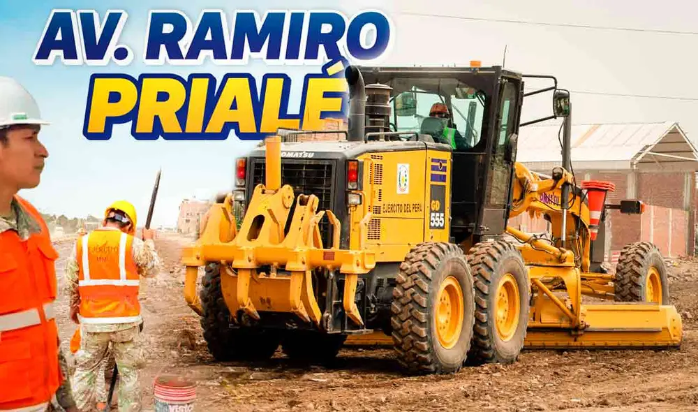 El municipio señala que la autopista Ramiro Prialé permitirá una mejor fluidez vehicular. Foto: composición LR/MML