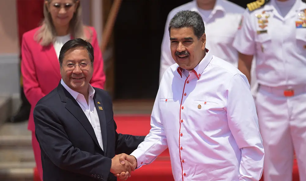 Gobierno de Bolivia argumentó que Arce tiene una “ajustada” agenda y que ese día comenzará otra movilización. Foto: AFP