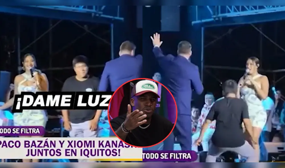 En medio de rumores sobre Jefferson Farfán, Xiomy Kanashiro aseguró estar soltera. Foto: Composición LR/Panamericana/YouTube