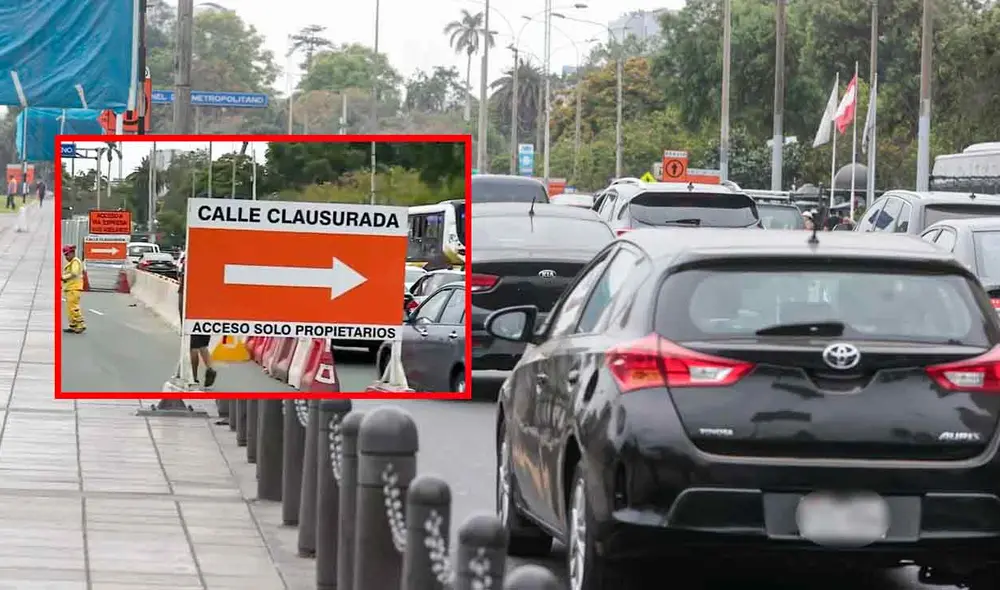 Las autoridades han implementado un plan de desvío vehicular por cierre de acceso a Vía Expresa. Foto: composición LR/Canal N/Andina Las autoridades han implementado un plan de desvío vehicular por cierre de acceso a Vía Expresa. Foto: composición LR/Canal N/Andina