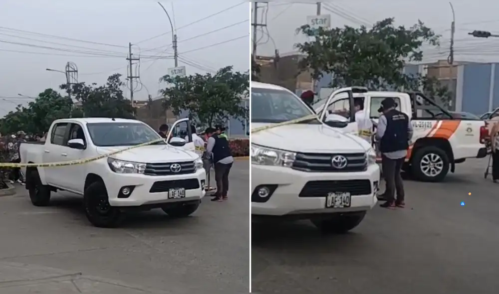 Chofer de camión de carga pesada fue detenido por la policía para la toma de declaraciones. Foto: Difusión