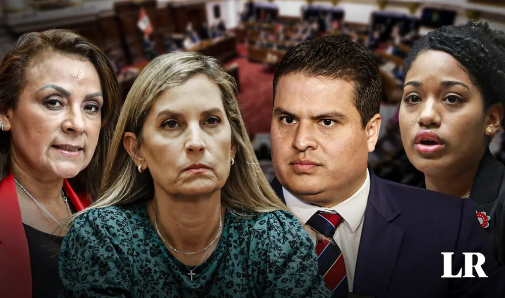 Congresistas increpados habrían gastado dinero asignado al parlamento en asistencia a fiesta de Bazán | Composición: Jazmín Ceras / Foto: La República.