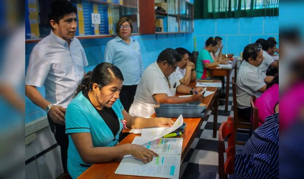 En el 2017, el 99% de docentes que rindieron evaluación de desempeño aprobaron. Foto: Minedu