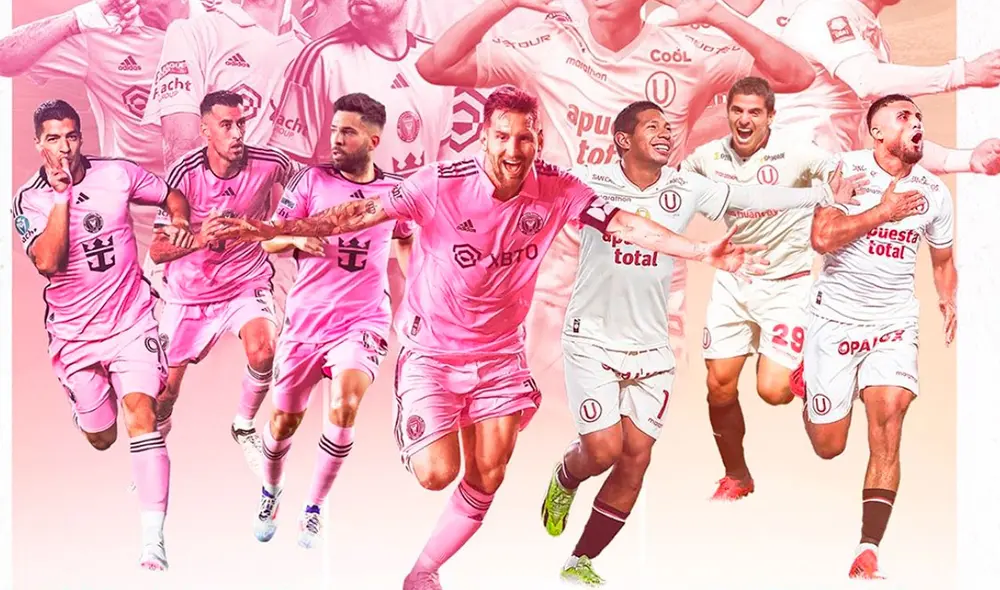 Lionel Messi y Luis Suárez serán las grandes atracciones del Inter Miami vs Universitario. Foto: X/Tigrillo Perú