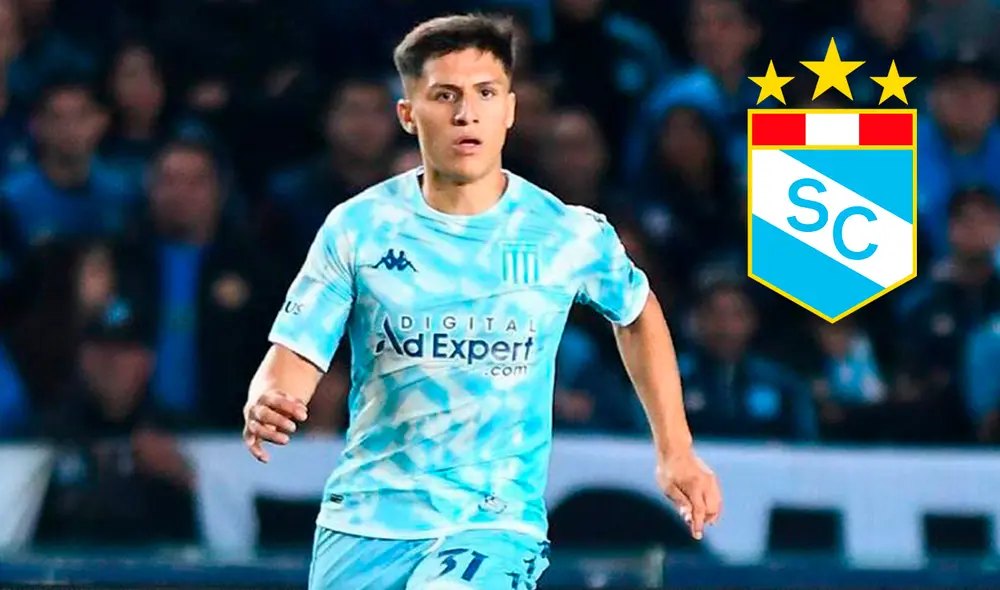 Catriel Cabellos todavía no ha sido presentado por Sporting Cristal. Foto: composición de LR/Racing Club Catriel Cabellos todavía no ha sido presentado por Sporting Cristal. Foto: composición de LR/Racing Club