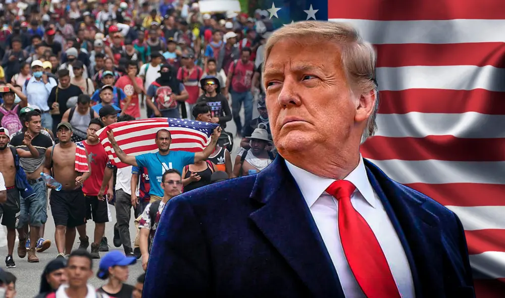 Donald Trump asume el 20 de enero la presidencia de Estados Unidos y miles de inmigrantes podrían dejar el país. Foto: composición LR/difusión