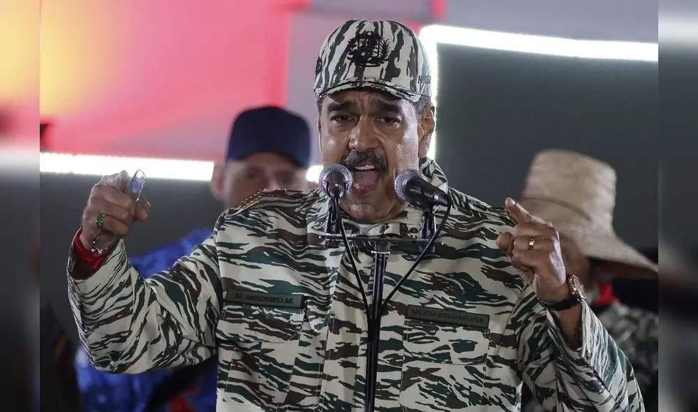 Régimen chavista activa red militar para sofocar protestas en Venezuela y centralizar poder. Foto: AFP