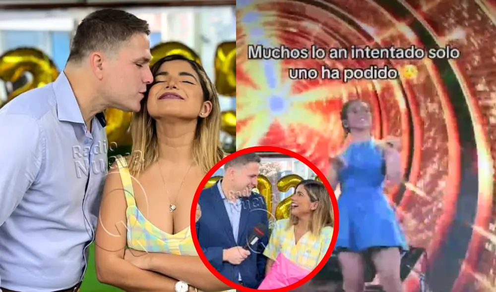 Paco Bazán y Susana Alvarado fueron captados en coqueteos. Foto: Composición LR/Radio Nueva Q/Captura TikTok Paco Bazán y Susana Alvarado fueron captados en coqueteos. Foto: Composición LR/Radio Nueva Q/Captura TikTok
