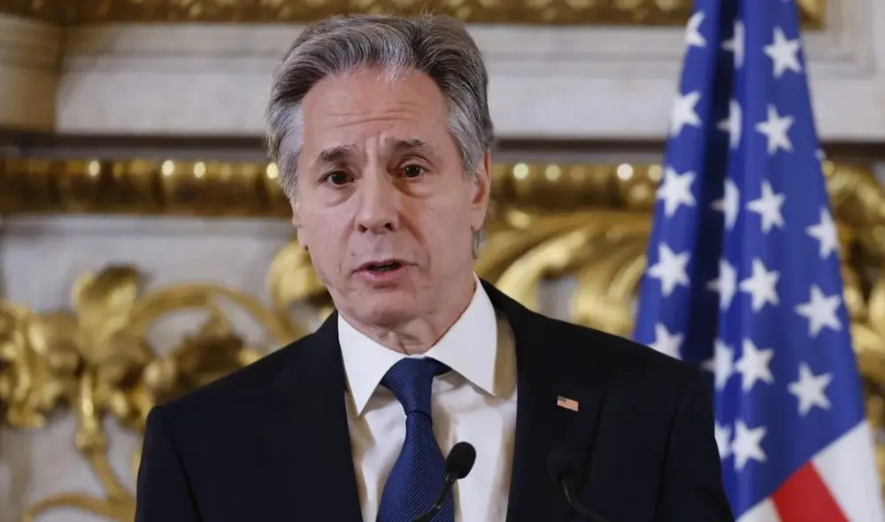 Antony Blinken niega que Estados Unidos tome Groenlandia. Foto: AFP Antony Blinken niega que Estados Unidos tome Groenlandia. Foto: AFP