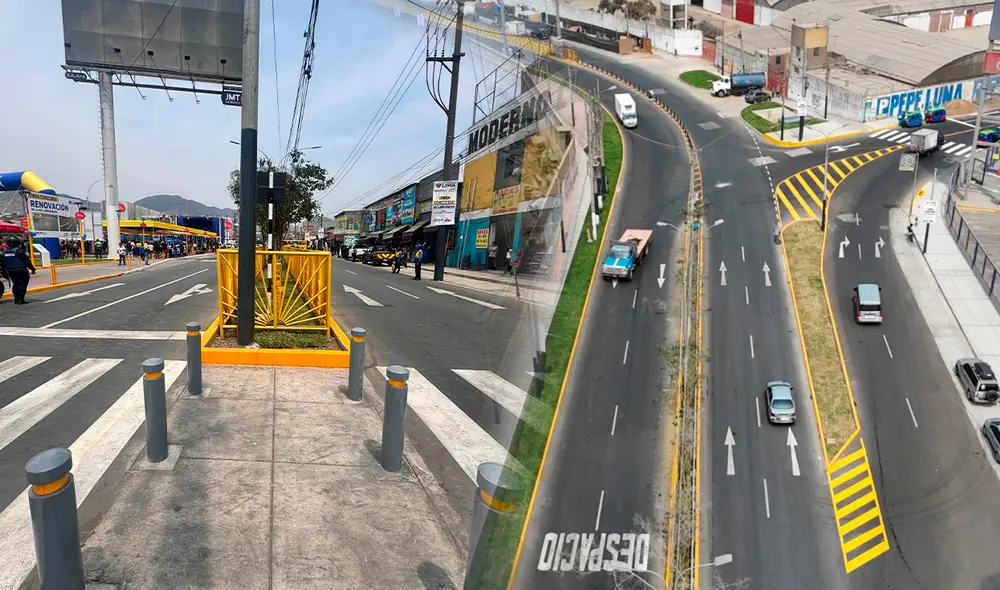 La obra se conectará directamente con la estación Pirámide del Metro de Lima. Foto: composición LR