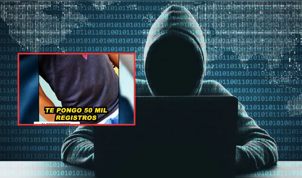Delincuentes ofrecen paquetes exclusivos con hasta 50 mil datos. Foto: Captura Panamericana Televisión