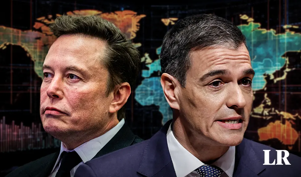 Sánchez señaló que Musk lidera una internacional ultraderechista. Fuente:Composición LR. Créditos: Jazmin Ceras Sánchez señaló que Musk lidera una internacional ultraderechista. Fuente:Composición LR. Créditos: Jazmin Ceras