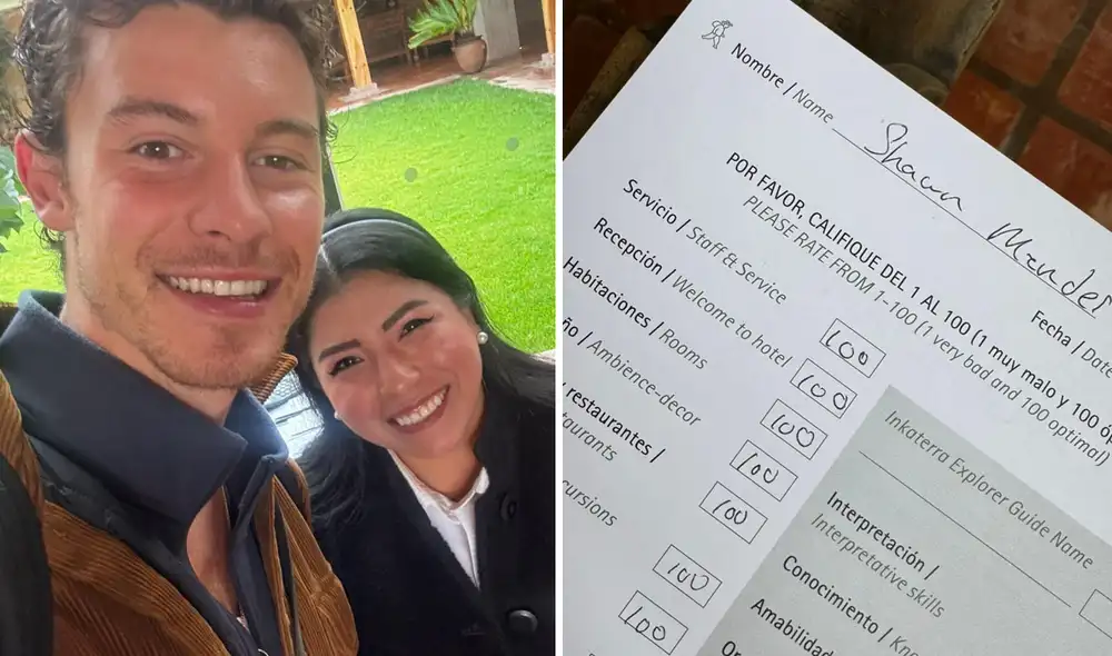 "Comió mucha ensalada, trucha y full mate de muña", contó trabajadora. Foto: composición LR/ TikTok "Comió mucha ensalada, trucha y full mate de muña", contó trabajadora. Foto: composición LR/ TikTok