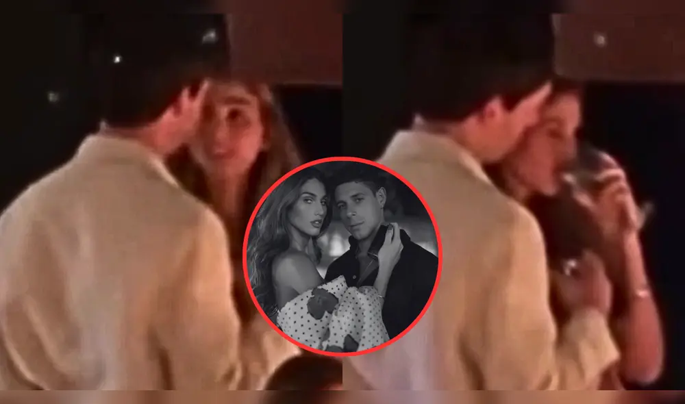 Alessia Rovegno es grabada en Uruguay con un misterioso hombre. Foto: Composición LR/Instagram/TikTok