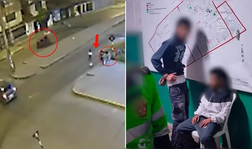 Menores fueron liberados pese a ser capturados en flagrancia. Foto: Municipalidad de Villa El Salvador Menores fueron liberados pese a ser capturados en flagrancia. Foto: Municipalidad de Villa El Salvador