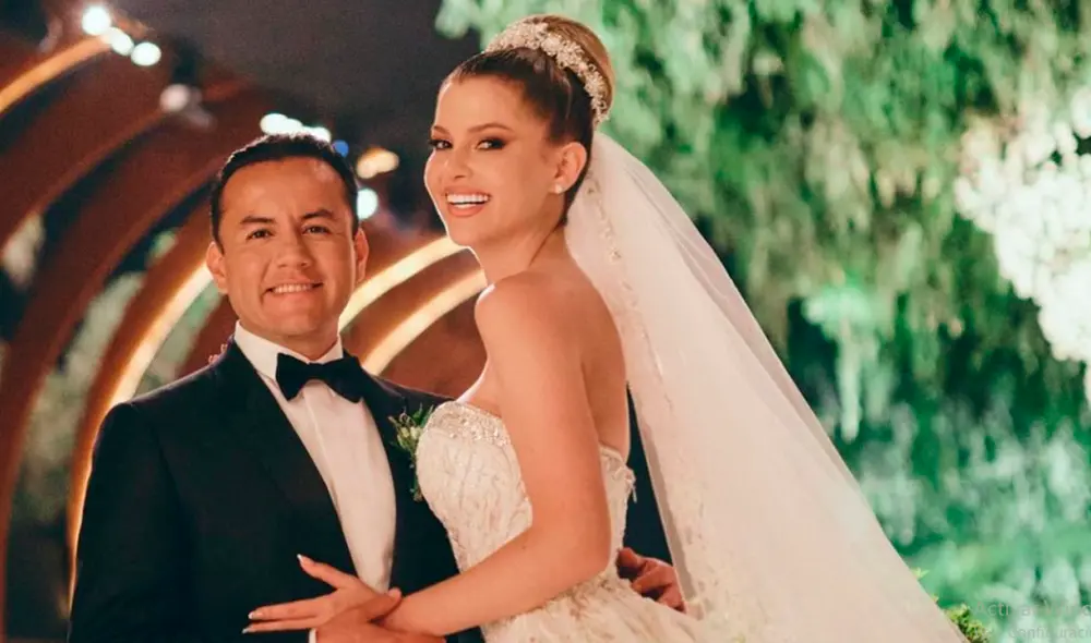 Brunella Horna cuenta con 28 años mientras que su esposo Richard Acuña con 40. Foto: Instagram.