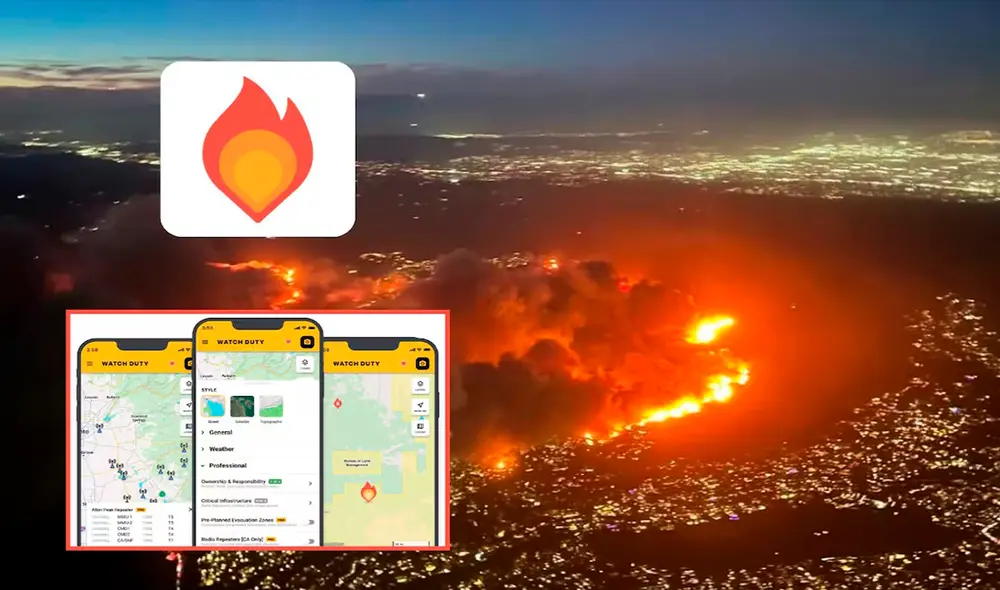 Así es App que cubre en vivo los incendios forestales | Foto: CNN