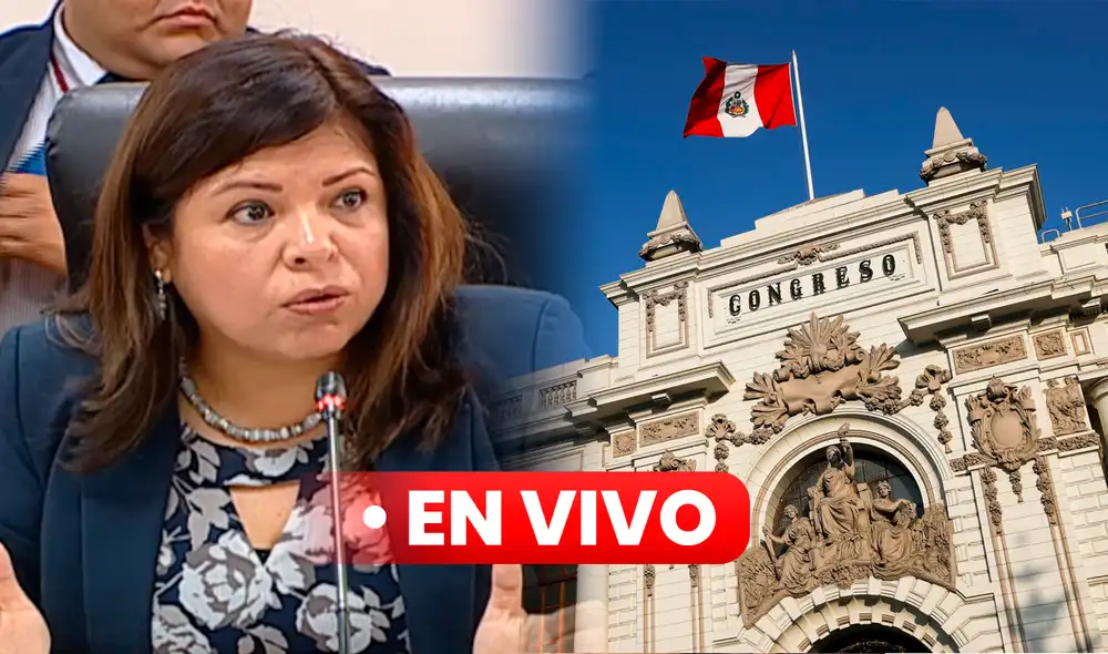 Patricia Durand da su testimonio sobre su renuncia. Foto: composición LR